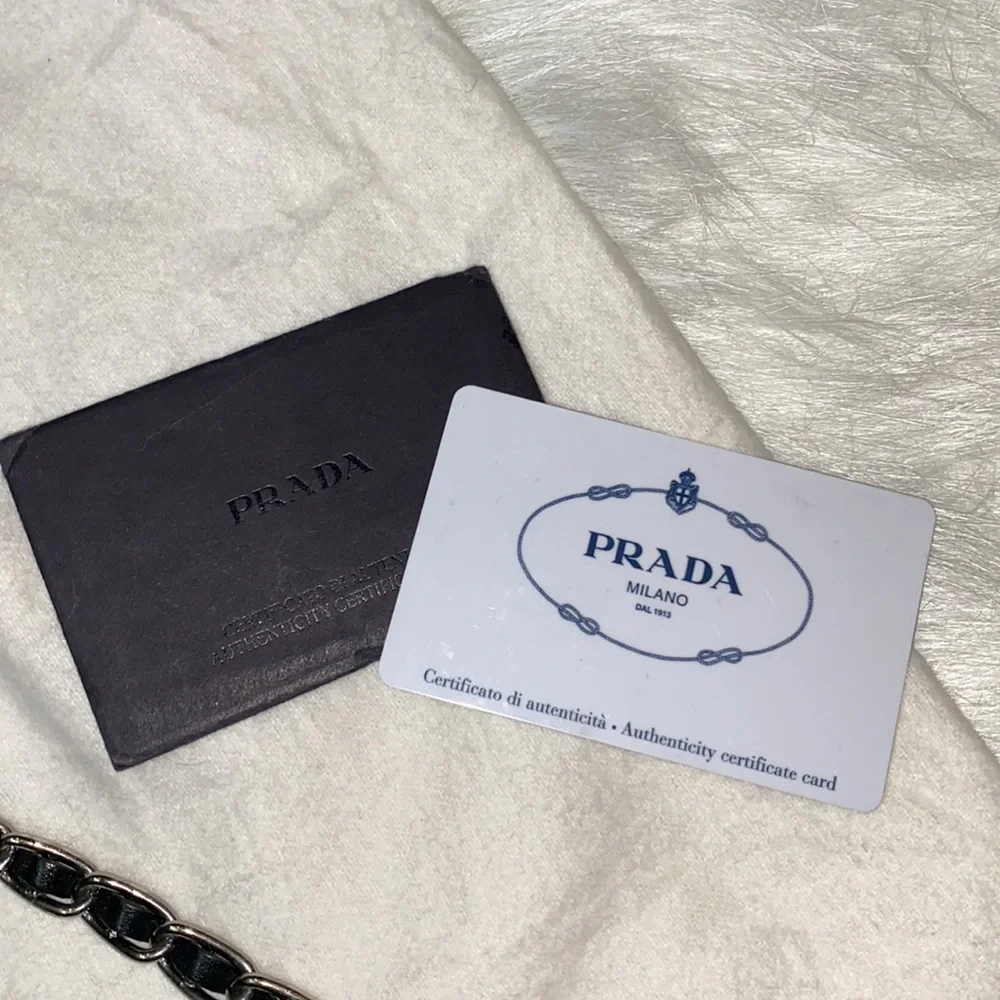 Prada Nappa Gaufre Chain - Picture 14 of 16